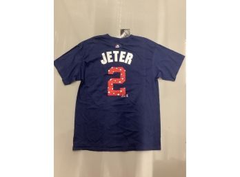 NWT NY Yankees Derek Jeter Jersey T-Shirt