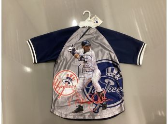 NWT New York Yankees Derek Jeter Photo Back Jersey