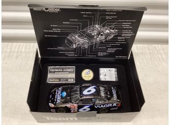 2002 Limited Edition Team Caliber Dark Chrome Mark Martin Car In The Box