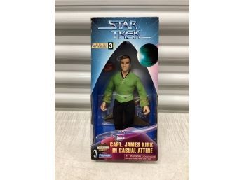 1998 Star Trek Numbered Collectors Series Edition Captain Kirk NIB