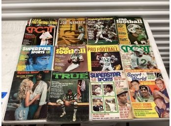 Vintage Joe Namath Magazines