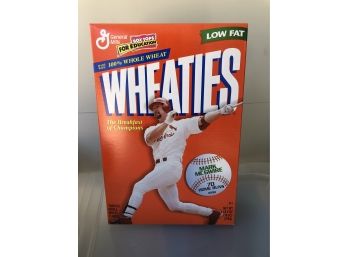 Mark Mcgwire Sealed Cereal Box