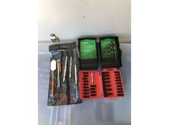 Craftsman And Hitachi Socket And Drill Bits