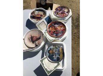 Collector Plates With Certificates