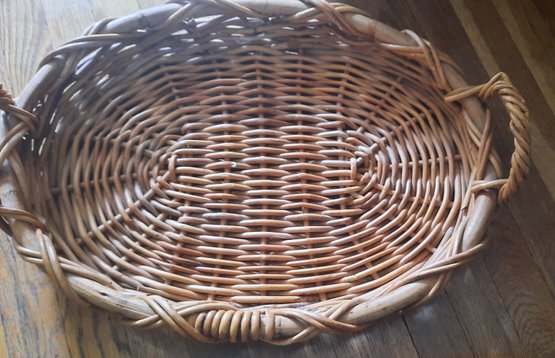 Wicker Oblong  Basket
