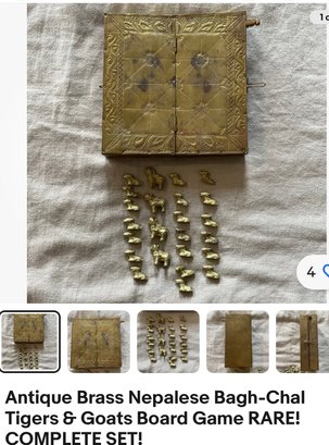 Tibetan Brass Game Set
