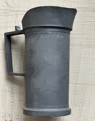 Vintage 1/2 Liter Pewter Tankard Mug Pitcher