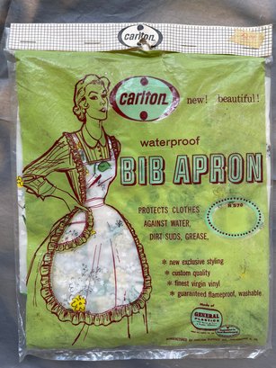 Vintage Waterproof Apron,  Still In Package