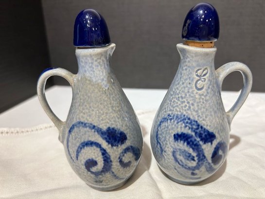 Marzi And Remy German Stoneware Salt And Pepper Shakers