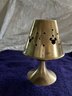 6 Inch Tall Vintage Brass Mickey Votive Candle Holder