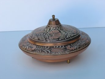 Handmade Copper Trinket Bowl