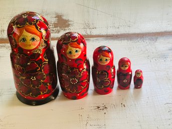 Vintage Russian Nesting Dolls