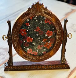 Vintage Oval Wooden Frame