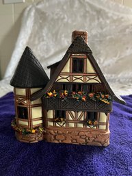 Charming Lithuanian Clay Candle Cottage