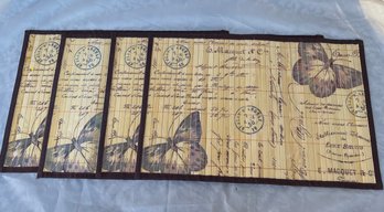 4 Bamboo Place Mats