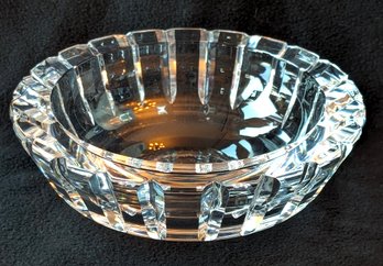 Orrefors Round Crystal Bowl