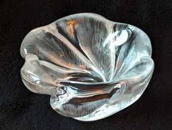 Orrefors-Edvin Ohrstrom Studio Swirl Bowl