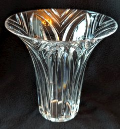 Art Deco Crystal Vase