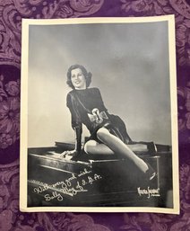 Vintage Hollywood Photo Sally May Of IGA