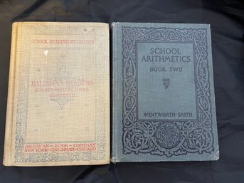 Vintage Arithmetic And Reading Books
