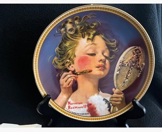7 Norman Rockwell Plates