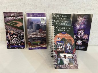 Media Guides, Colorado Rockies 1994-1997