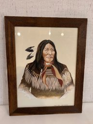 Framed Native American Art