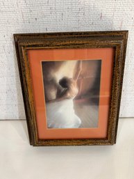 Framed, Matted Picture Of A Dancer