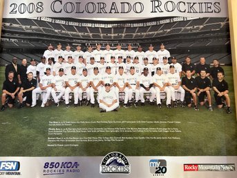 2008 Rockies Poster