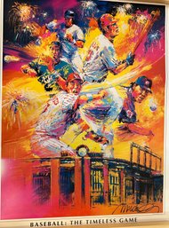 Baseball Artistic Poster