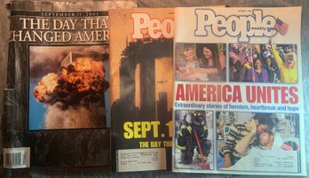 3 Magazines From September 2001