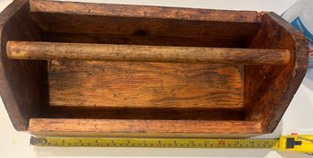Vintage Primative Wooden Tool Box