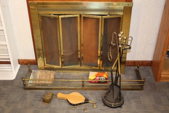 Brass & Glass Fireplace And Supplies