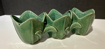 Vintage Green Sectional Planter