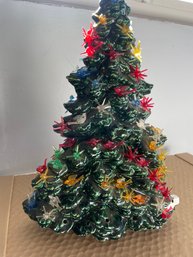 Vintage Ceramic Xmas Tree- Project Piece