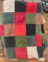 Woolrich Vintage Corduroy Quilt, King Size