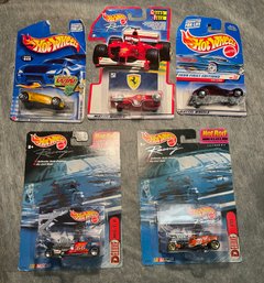 5 Vintage Hot Wheel Cars, New