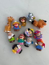 12 Pc Kids Little People Figures