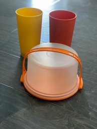 3 Pc Vintage Tupperware