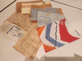 6 Scarves And Instruction Sheet