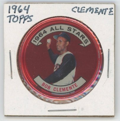 1964 Topps Coins Roberto Clemente All Star