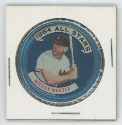 1964 Topps Coins Mickey Mantle All Star