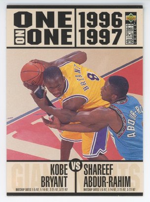 1996 Collector's Choice Kobe Bryant Rookie Year