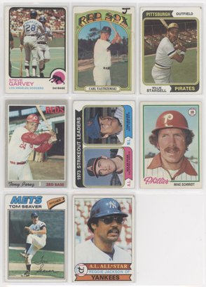1970s Topps Baseball Stars Lot