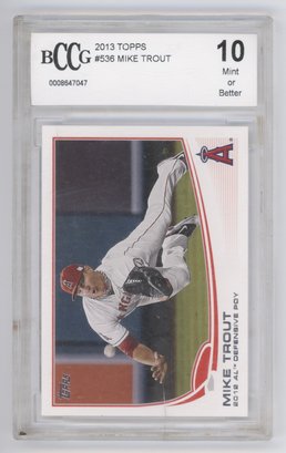 2013 Topps Mike Trout BCCG 10