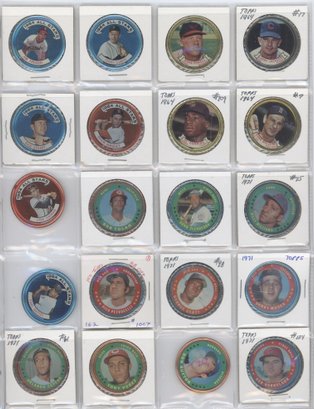 Lot Of (20) 1964-1971 Topps Baseball Coins