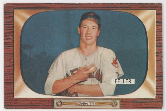 1955 Bowman Bob Feller