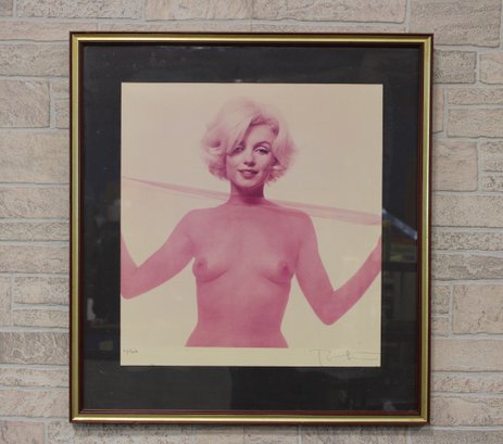 Marilyn Monroe 'The Last Sitting' Signed Bert Stern