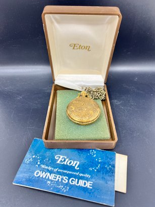 Vintage Eton Pocket Watch