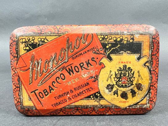 Antique Monopol Tobacco Tin - Scarce Tin - In Good Condition